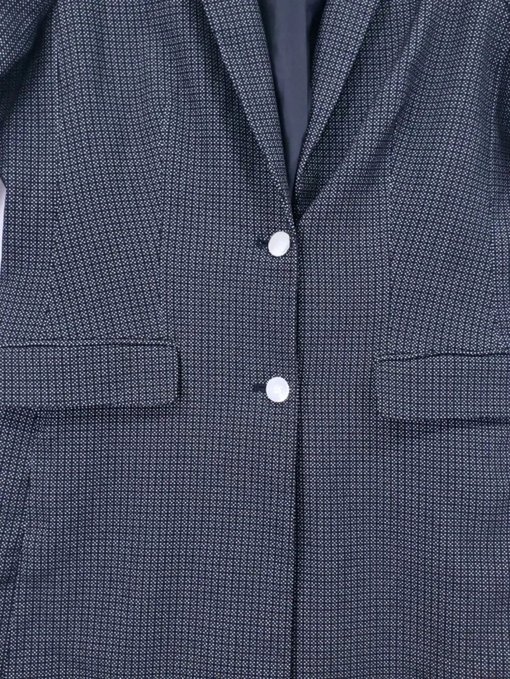 Calvin Klein Long Length Jacket Coat Womens Size 10 Single Breasted Formal
